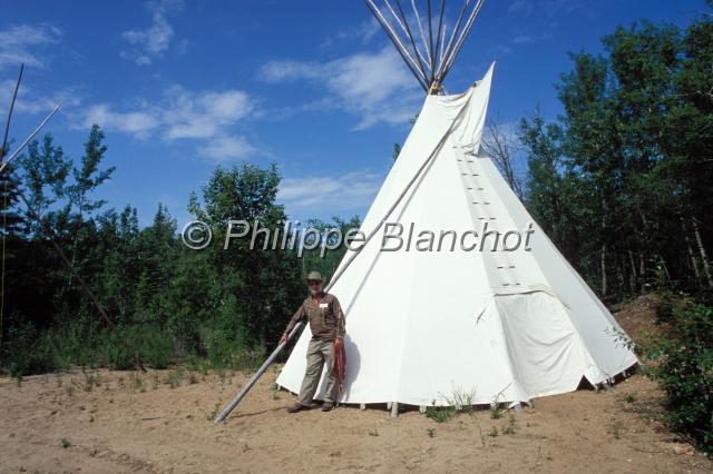 canada alberta 26.JPG - Tipi campingParc Elk IslandRégion d'EdmontonAlbertaCanada
